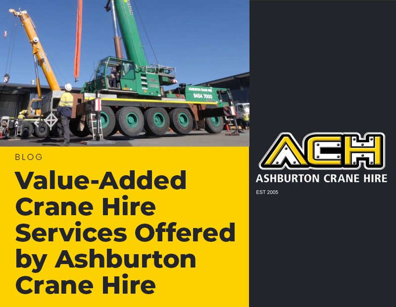 Crane truck hire